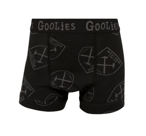 West Ham United Black - Kids Boxer Shorts