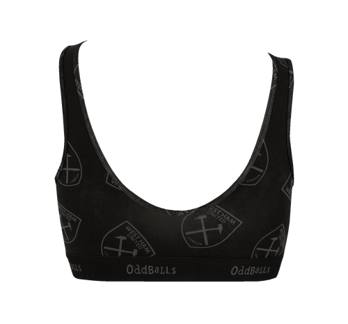 West Ham United Black - Ladies Bralette