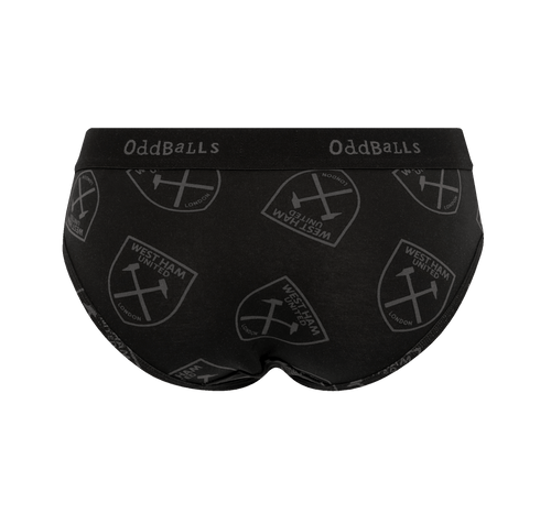 West Ham United Black - Ladies Briefs