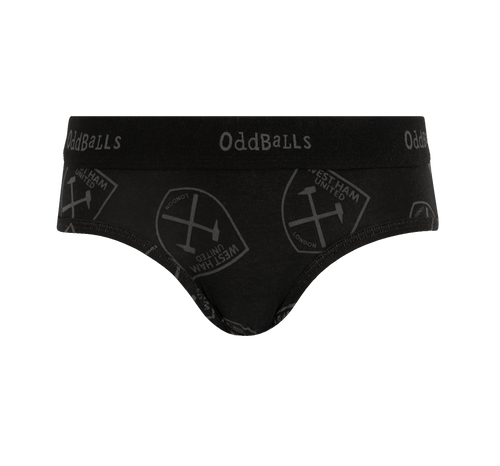 West Ham United Black - Ladies Briefs
