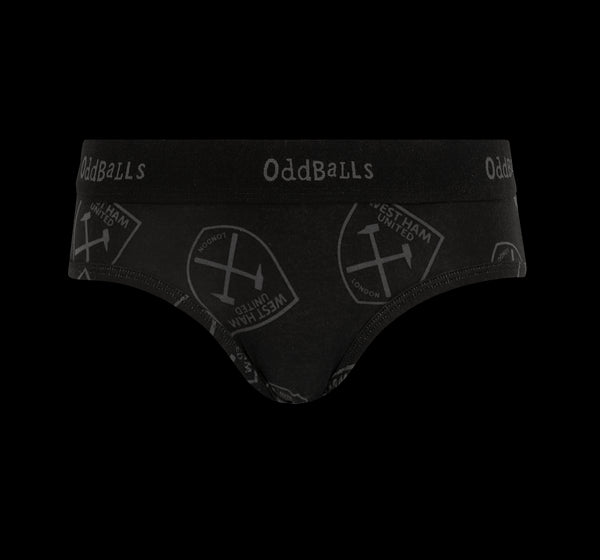 West Ham United Black - Ladies Briefs