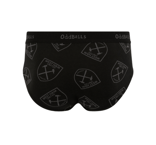 West Ham United Black - Mens Briefs