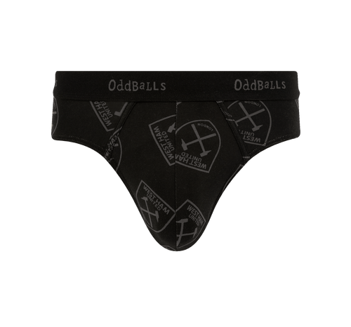 West Ham United Black - Mens Briefs
