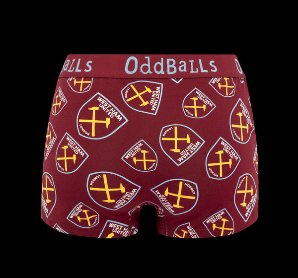 West Ham United Claret - Ladies Boxers