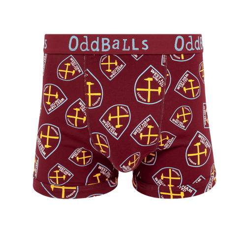 West Ham United Claret - Mens Boxer Shorts
