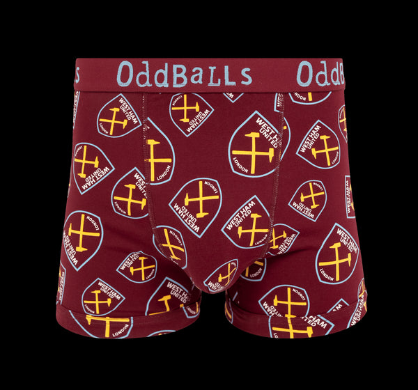 West Ham United Claret - Mens Boxer Shorts