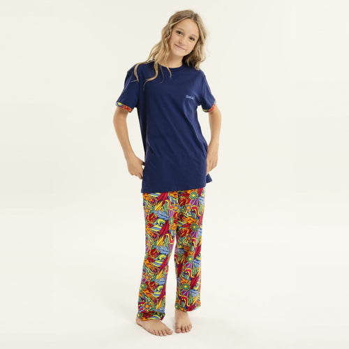 Wilderness - Kids Long Pyjamas Set (T-Shirt & Trousers)