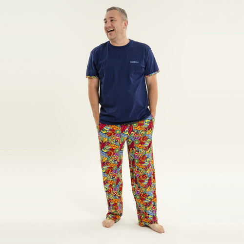 Wilderness - Men's Long Pyjamas Set (T-Shirt & Trousers)