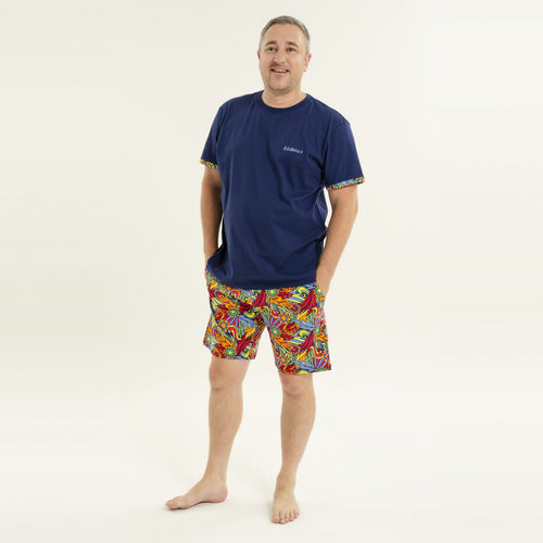 Wilderness - Men's Short Pyjamas Set (T-Shirt & Shorts)