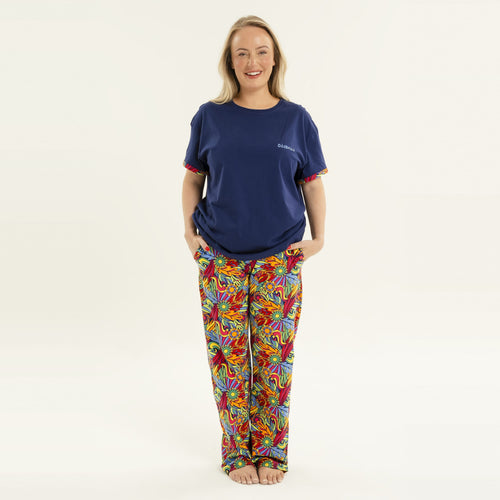 Wilderness - Women's Long Pyjamas Set (T-Shirt & Trousers)