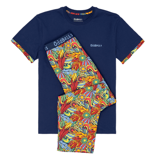 Wilderness - Men's Long Pyjamas Set (T-Shirt & Trousers)