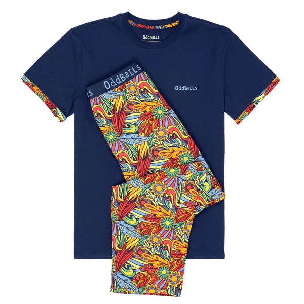 Wilderness - Men's Long Pyjamas Set (T-Shirt & Trousers)
