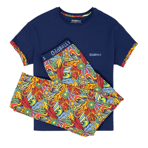 Wilderness - Women's Long Pyjamas Set (T-Shirt & Trousers)