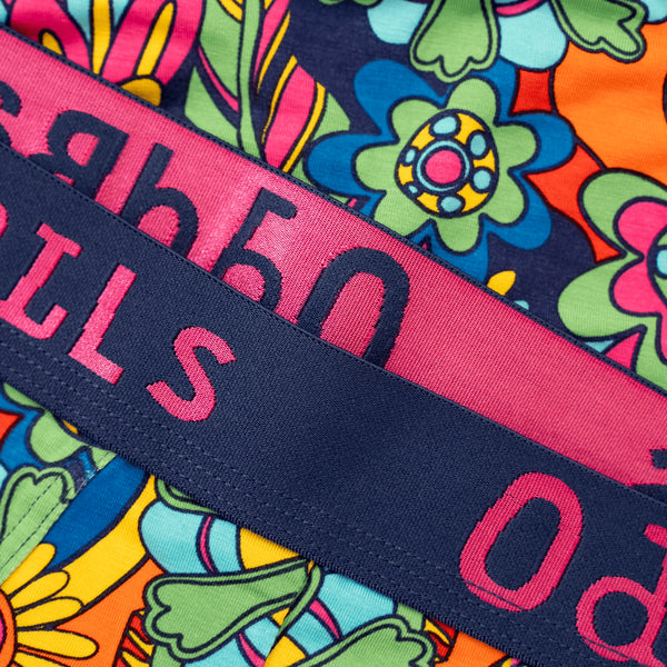 Wildflower - Mens Bamboo Boxer Shorts