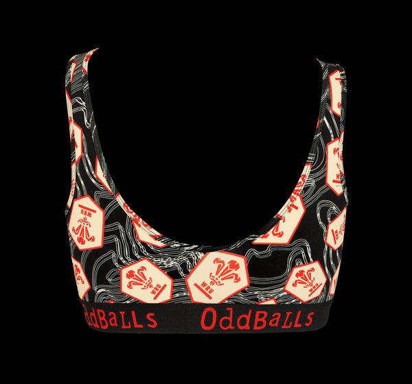 Welsh Rugby Union 25 Bundle - Ladies Bralette 2 Pack Bundle
