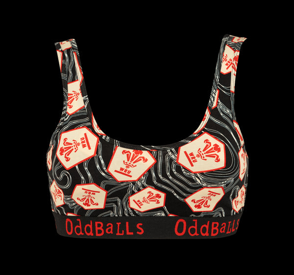 Welsh Rugby Union 25 Bundle - Ladies Bralette 2 Pack Bundle