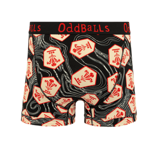 Welsh Rugby Union Alternate 25 - Mens Boxer Shorts