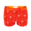 Welsh Rugby Union Flames - Ladies Boxers
