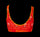 Welsh Rugby Union Flames - Ladies Bralette