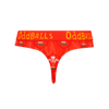 Welsh Rugby Union Flames - Ladies Thong