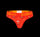 Welsh Rugby Union Flames - Ladies Thong