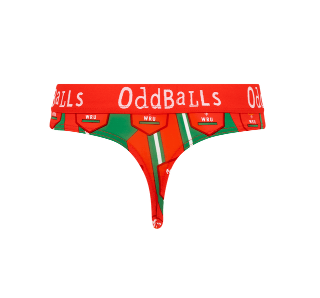 Welsh Rugby Union Alternate - Ladies Thong