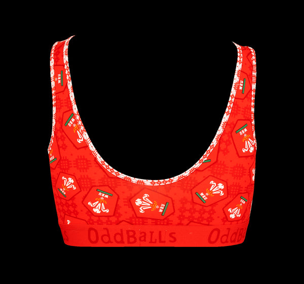 Welsh Rugby Union Home 25 - Ladies Bralette