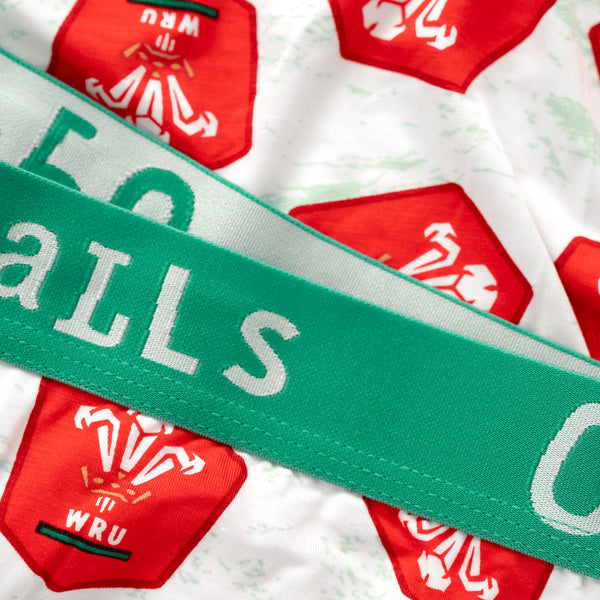 Welsh Rugby Union Away 26 - Mens Bamboo Boxer Shorts
