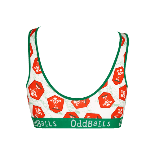 Welsh Rugby Union Away 26 - Ladies Bralette