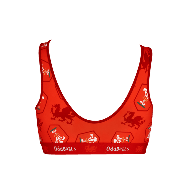 Welsh Rugby Union Home 26 - Ladies Bralette