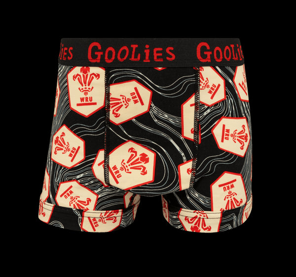 Welsh Rugby Union 25 Bundle - Kids Boxer Shorts 2 Pack Bundle