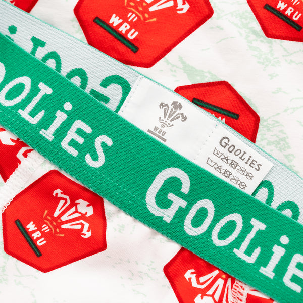 Welsh Rugby Union Away 26 - Kids Boxer Shorts