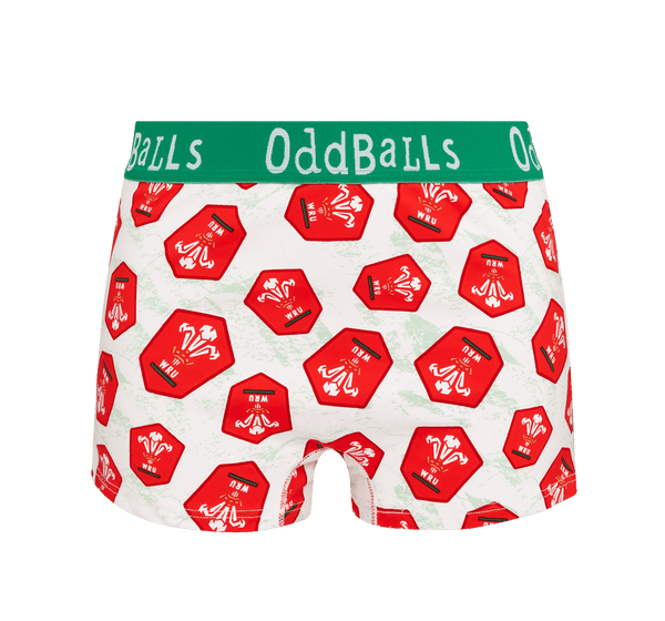 Welsh Rugby Union Away 26 - Ladies Boxers
