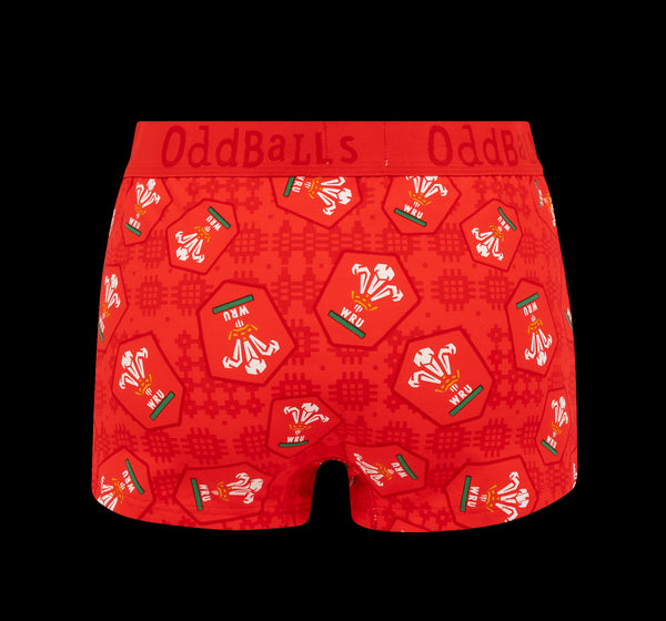 Welsh Rugby Union Home 25 - Ladies Boxers