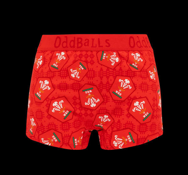 Welsh Rugby Union Home 25 - Ladies Boxers