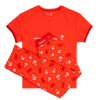 Welsh Rugby Union Home 26  - Women's Long Pyjamas Set (T-Shirt & Trousers)