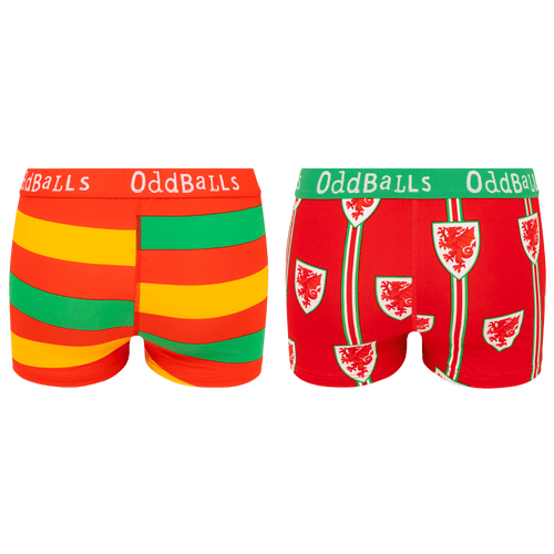 FA Wales Bundle - Ladies Boxer Shorts 2 Pack Bundle