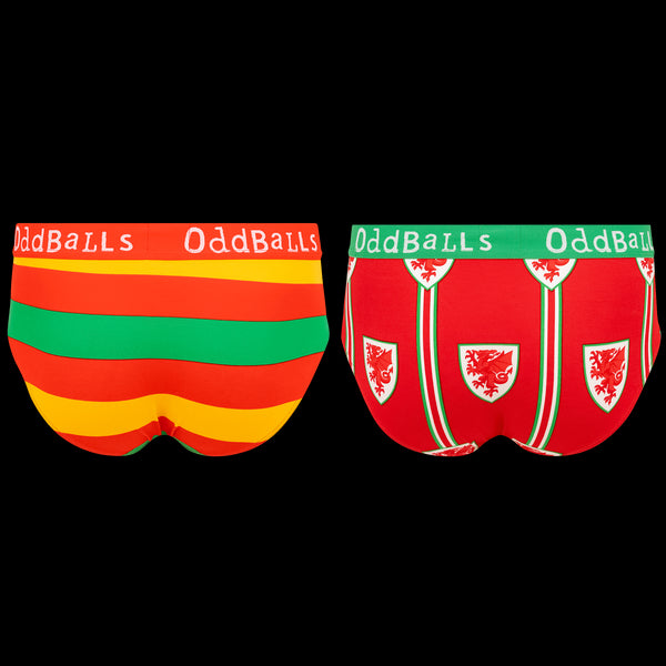 FA Wales Bundle - Mens Briefs 2 Pack Bundle