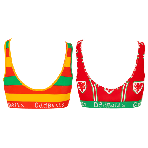 FA Wales Bundle - Ladies Bralette 2 Pack Bundle