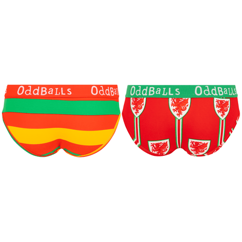 FA Wales Bundle - Ladies Briefs 2 Pack Bundle