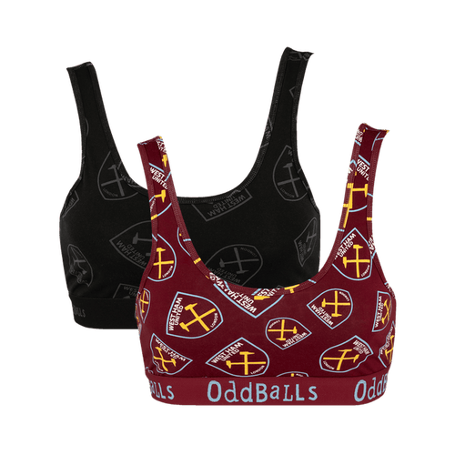 West Ham United Bundle - Ladies Bralette 2 Pack Bundle