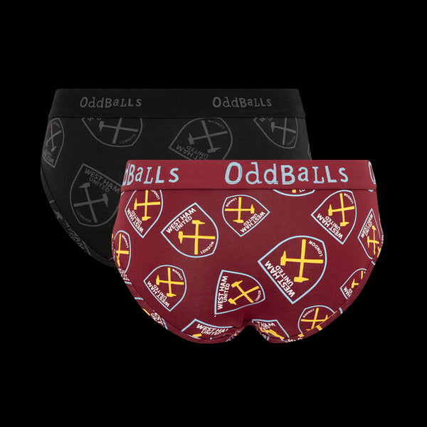 West Ham United Bundle - Ladies Briefs 2 Pack