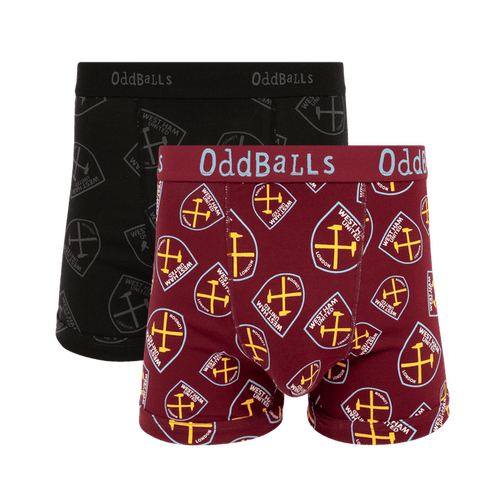 West Ham United Bundle - Mens Boxer Shorts 2 Pack