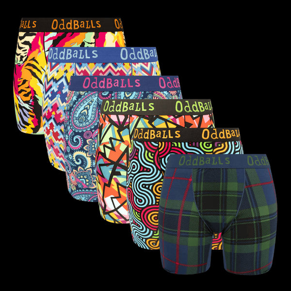 Best of 2025 Bundle - Ladies Bamboo Boxer Shorts 6 Pack