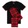 Christmas Tartan - Men's Long Pyjamas Set (T-Shirt & Trousers)