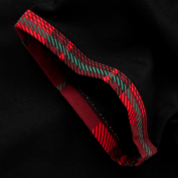 Christmas Tartan - Men's Long Pyjamas Set (T-Shirt & Trousers)