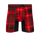 Christmas Tartan - Mens Bamboo Boxer Shorts