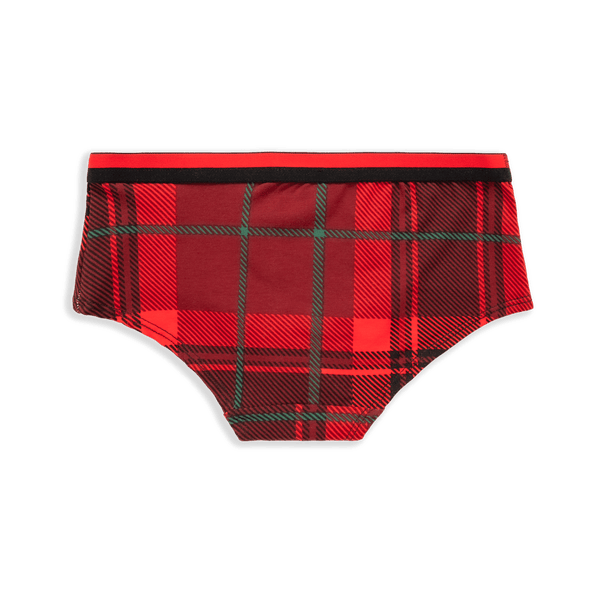 Christmas Tartan - Girls Cotton Knickers