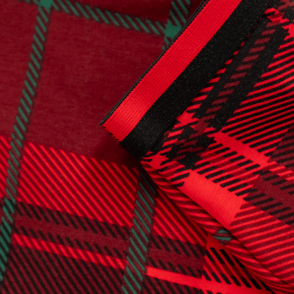 Christmas Tartan - Girls Cotton Knickers