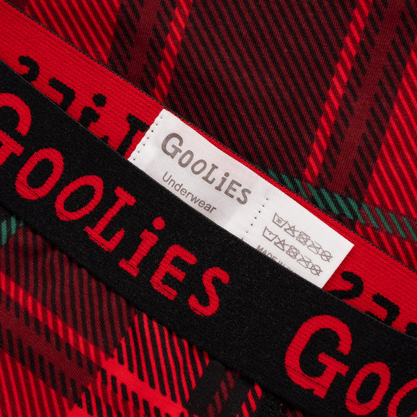 Christmas Tartan - Kids Boxer Shorts